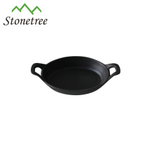 Vegetable Oil Cast Iron Square Mini Skillet/Frying Pan